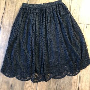 Black skirt